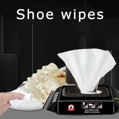 shoe cleaning pads wet wipes remove dirt Deep cleaning Shoe wipes